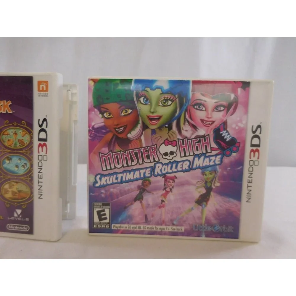 Professor Layton and the Miracle Mask (Nintendo 3DS, 2012) Complete + Monster Hi